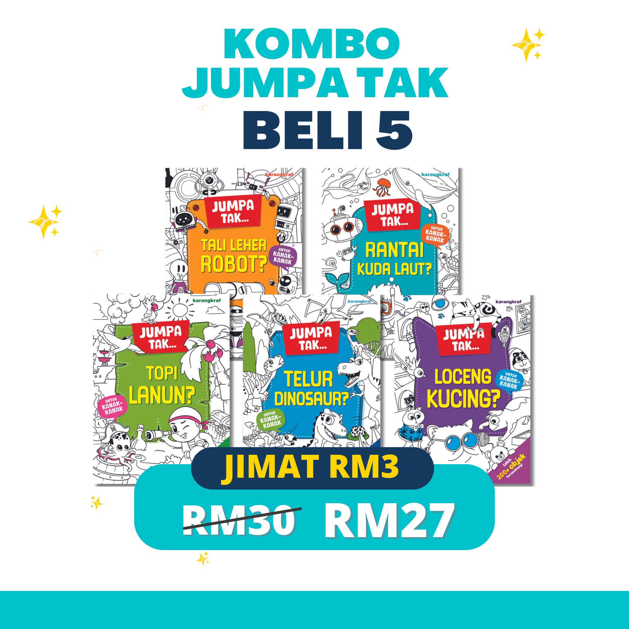 Kombo Jumpa Tak - 5  Tajuk